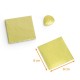 Aluminum foil  Yellow, 8 x 8 cm, pack of 250