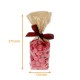Sacchetto per pasticceria in PP base in cartone, 120x275mm "natural hessian", confezione da 100 pezzi