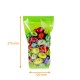 Bolsa Fondo Rígido Feliz Pascua 120x275mm, Campanas de Pascua Verde, paquete de 100
