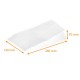 Sacchetto per croissant bianco 140+70x260mm (rif. 104), confezione da 1000 pezzi