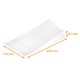 Sacchetto per croissant bianco 170+65x300mm (rif. 105), confezione da 1000 pezzi