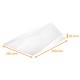 Sacchetto per croissant bianco 260+85x360 mm (rif. 107), confezione da 500 pezzi