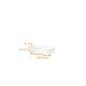 Transparentes Lineal aus PVC, 135x45x45/45mm, Karton mit 150 Stück