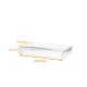 Transparentes Lineal aus PVC, 200x100x30/30mm, Karton mit 50 Stück