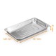 Piatto gastro monouso 1/1 bordi arrotolati 527x325x51mm, scatola da 50