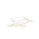 Plastic tray for French fries, Churros - CAISSIPACK 250cc, 111x87x42mm, pack of 500