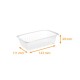 Plastic tray for French fries, Churros - CAISSIPACK 500cc, 143x111x49mm, pack of 250