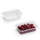 Bandejas de plástico precintables - Alphacel 250cc 137x96x32mm , caja de 2400