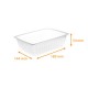 Bandeja de plástico para Chips, Churros - CAISSIPACK 1000cc, 189x144x54mm, paquete de 250