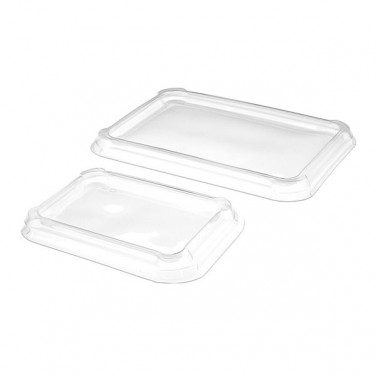 Tapa para bandeja de plástico precintable