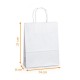 Kraftsack Griffe Schnüre "kraft weiß" 90g/m2, 14+8x21cm, Karton mit 400 Stück