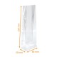 Borse OPP neutre con base SOS 80x25/25x250 mm, confezione da 100