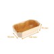 Kochschale aus Holz 140x90x45mm (250ml), Karton mit 400 Stück