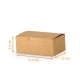 Nuggets kraft cardboard box 350ml, 115x75x45mm, box of 600