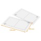 Polypropylen-Blatt PP 90x130mm mit Aufdruck "Bistrofries"., 1000er-Pack