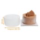 Pasta rodoide PVC 40x260mm, spessore 60µ, confezione da 1000