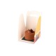 Caja con asas Petit Plaisir Gourmand 10x10x5cm, paquete de 50