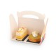 Scatola con manici Petit Plaisir Gourmand 18x10x5cm, confezione da 50