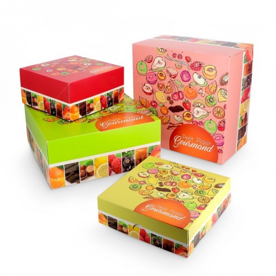 Petit Plaisir Gourmand latas cuadradas
