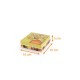 Scatola da pasticceria quadrata Petit Plaisir Gourmand 16x16x5cm, confezione da 50
