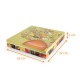 Caja cuadrada de pastelería Petit Plaisir Gourmand 32x32x5cm, paquete de 50