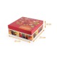 Scatola da pasticceria quadrata Petit Plaisir Gourmand 25x25x8cm, confezione da 50