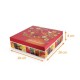 Caja cuadrada de pastelería Petit Plaisir Gourmand 28x28x8cm, paquete de 50