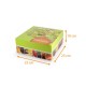 Caja cuadrada de pastelería Petit Plaisir Gourmand 23x23x10cm, paquete de 50