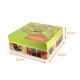 Caja cuadrada de pastelería Petit Plaisir Gourmand 29x29x10cm, paquete de 50