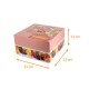 Caja cuadrada de pastelería Petit Plaisir Gourmand 23x23x13cm, paquete de 50