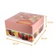 Scatola da pasticceria quadrata Petit Plaisir Gourmand 26x26x13cm, confezione da 50