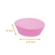 Plissee-Kiste Fuchsia Nr. 1207 (Boden: ø 70mm, Höhe 30mm), 1000er-Pack