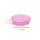 Plissee-Kiste Fuchsia Nr. 1201F70 (Boden: ø 70mm, Höhe 20mm), 1000er-Pack