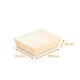 Molde Easy Bake 100x85x30mm (beige/blanco), paquete de 60