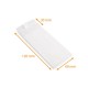 Bolsa plana OPP con solapa adhesiva 60x120 mm + solapa de 30 mm, paquete de 100