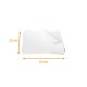 White heat-sealable paper 38+9g/m2 format 25x32cm, 10kg carton