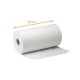 Carta bianca termosaldabile 38+9g/m2 in rotoli da 50cm, Scatola da 10 kg