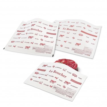 Pochette adhésives "Boucherie"