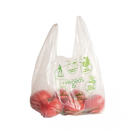 Borsa a tracolla in bioplastica