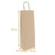 Flaschentasche für 1 Flasche, 14+8x39cm, Karton mit 300 Stück