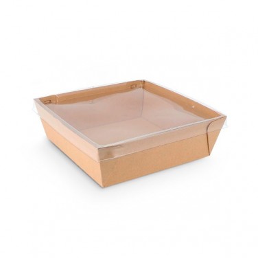 Barquette a emporter avec couvercle