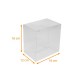 Durchsichtige Schachtel 16x12x16cm, Packung mit 10 Stück