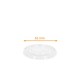 Lid for sauce pots in transparent 6cl apet, case of 2500