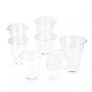 Coperchio per vaso rotondo APET