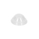 Coperchio per vaschetta per gelato PLA ø 85 mm, per vaso ø 74 mm, scatola da 1200
