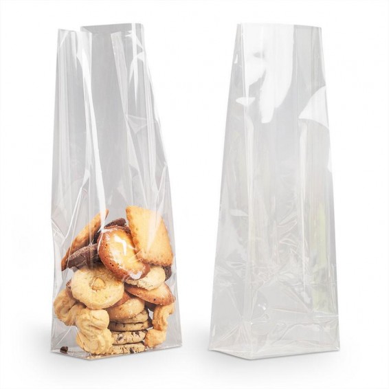 Bolsas OPP neutras con base SOS