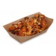 Brown kraft tray 375ml / 350g, 160x125x40mm, box of 1000