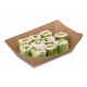 Brown kraft tray 1100ml / 1440g, 200x150x52mm, box of 500