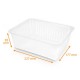Bandejas de plástico precintables - Alphacel 2460cc 227x177x85mm, Caja de 300