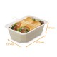 Vassoio di cartone sigillabile - Food K 1000cc, 192x137x57mm, cartone/pp, confezione da 65